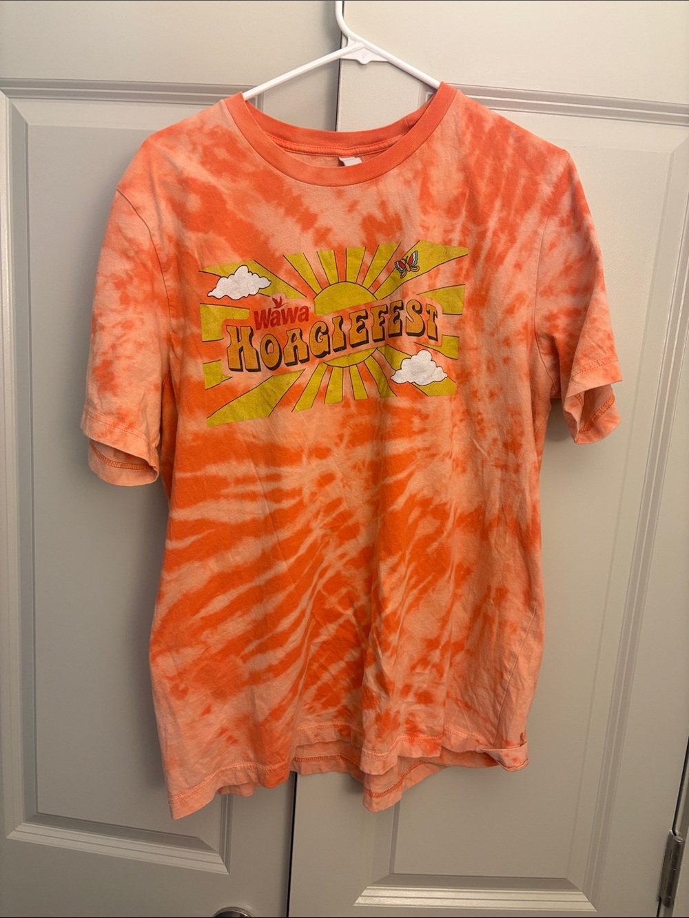 Orange Tie-Dye Hoagiefest Graphic Tee
